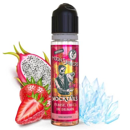 Mocktails Fraise Fruit du Dragon 50ml Moonshiners